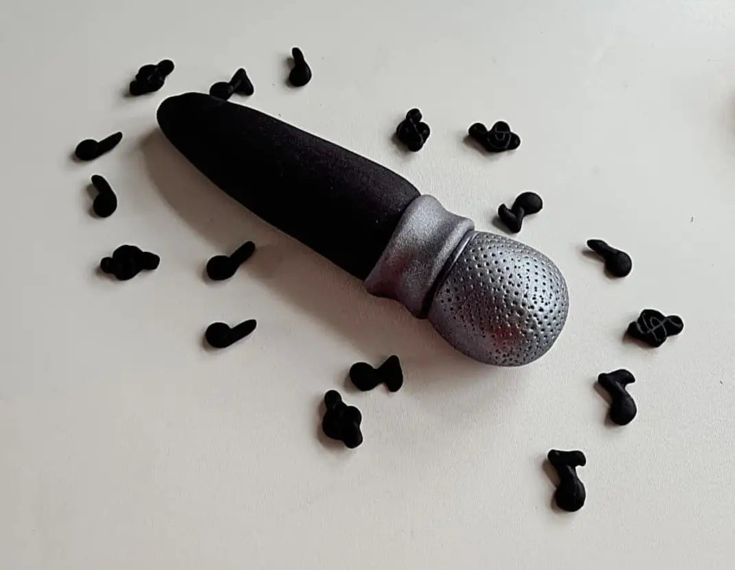 Edible microphone/ music notes cake topper,singing fondant icing decoration