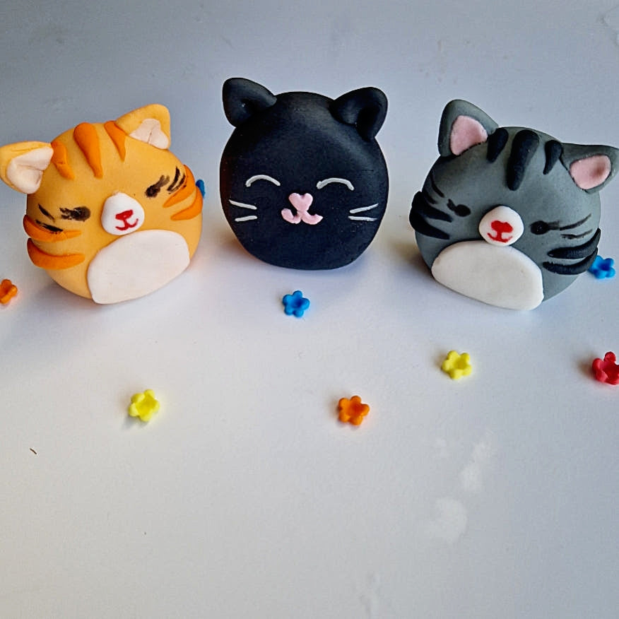 Edible squishmallows cake toppers,fondant icing decorations