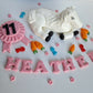 Edible horse cake topper,fondant icing decorations