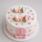 Edible baby cake topper,fondant icing decoration