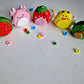 Edible squishmallows cake toppers,fondant icing decorations