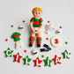 Edible soccer/football GAA player cake topper,fondant icing decoration