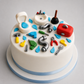 Edible plumber/handyman cake topper, fondant icing  decoration
