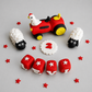 Edible tractor cake topper,fondant icing decoration