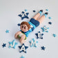 Edible rugby cake topper,football figurine,fondant player icing decoration