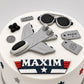 Edible Top Gun cake topper,handmade fondant icing  decoration