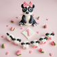 Edible Baby Panda Cake Topper – Christening & Birthday Cake Decoration for Boy or Girl – Handmade Sugarpaste Fondant Topper Ireland