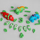 3 Edible dinosaurs cake topper,fondant icing decoration