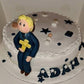 Eetbare communiebeeldje taarttopper, fondant glazuur decoratie, religieus