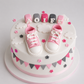 Eetbare baby Converse slofjes taarttopper, fondant schoenen glazuur decoratie