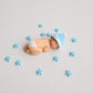Edible baby cake topper,fondant icing decoration