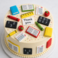 Edible teacher graduation, books cake topper,fondant icing decorations