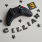 Edible xbox/play station controller cake topper,fondant icing decoration