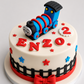 Edible Thomas The Tank engine train cake topper,fondant icing decoration
