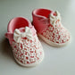 Edible baby booties/ shoes cake topper,fondant icing decoration
